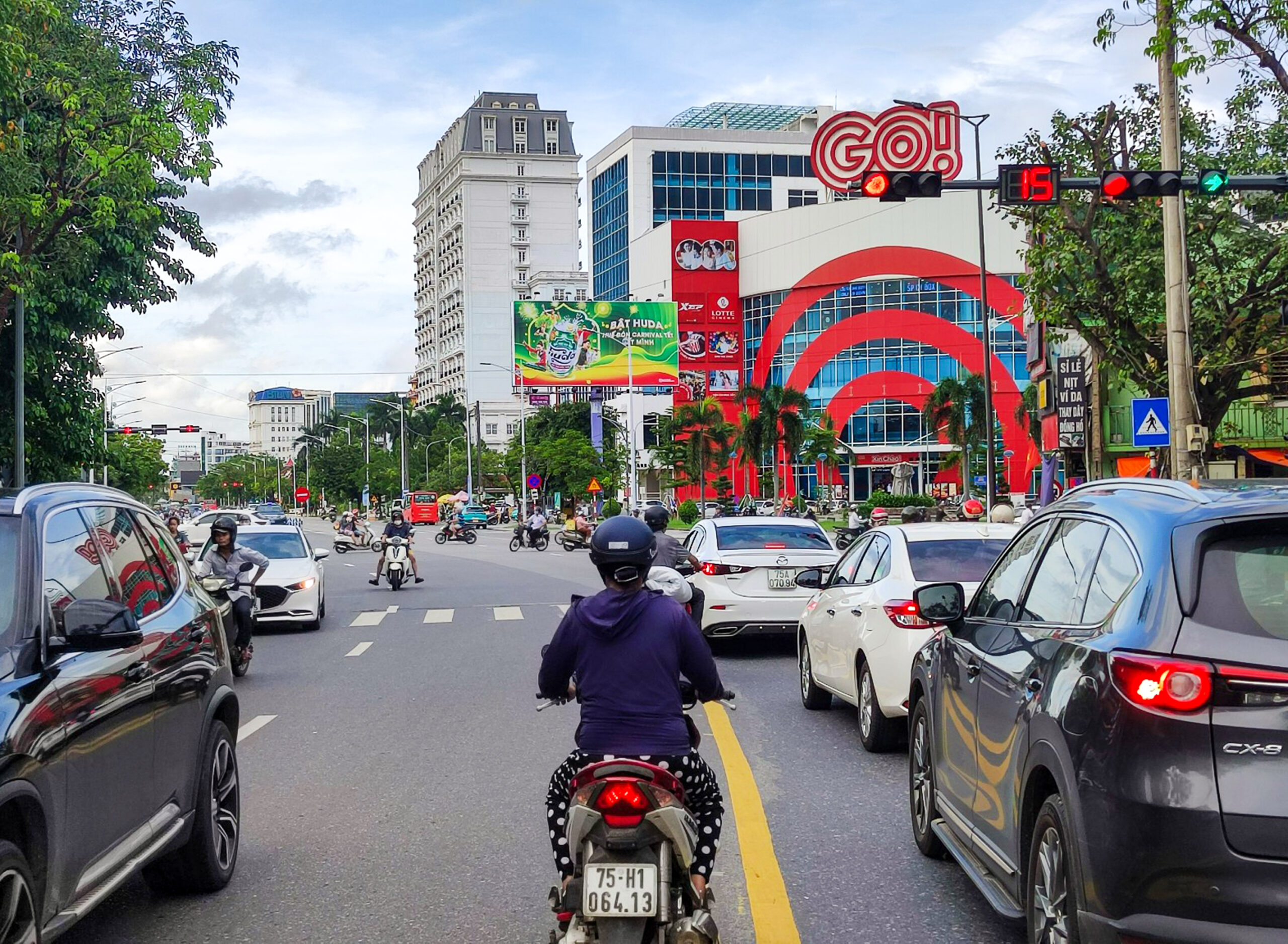 đường Hùng Vương ở Huế