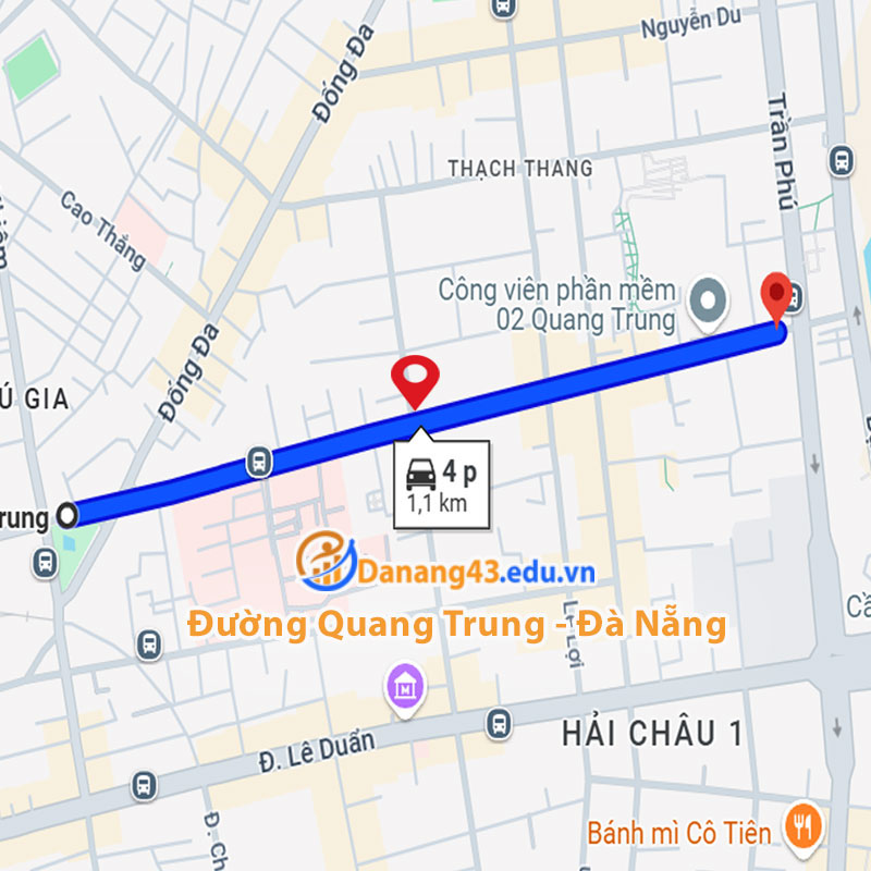 đường Quang Trung Đà Nẵng