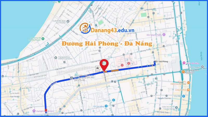đường Hải Phòng Đà Nẵng