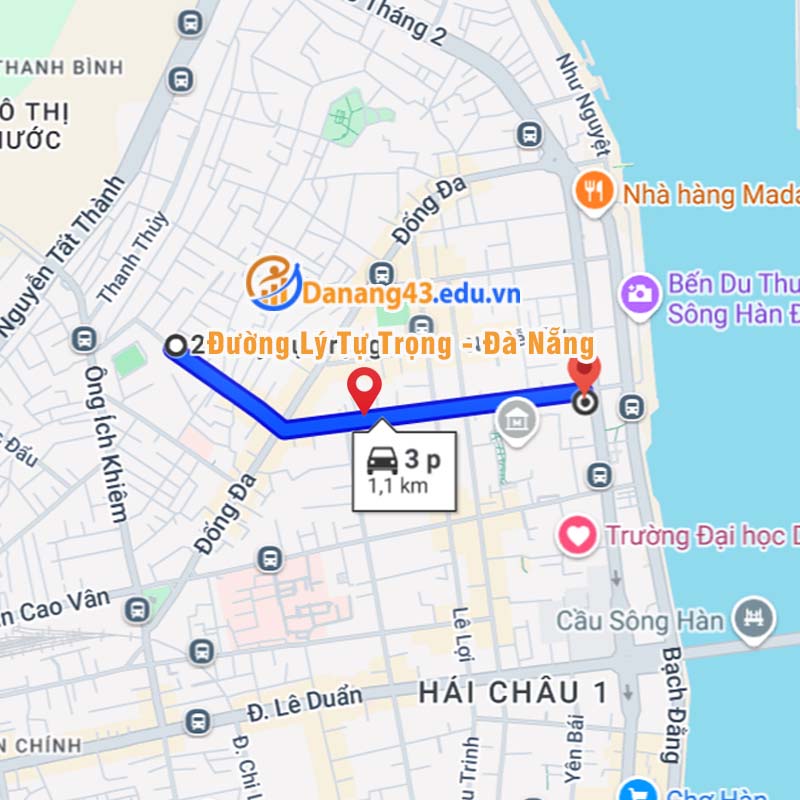 đường Lý Tự Trọng Đà Nẵng