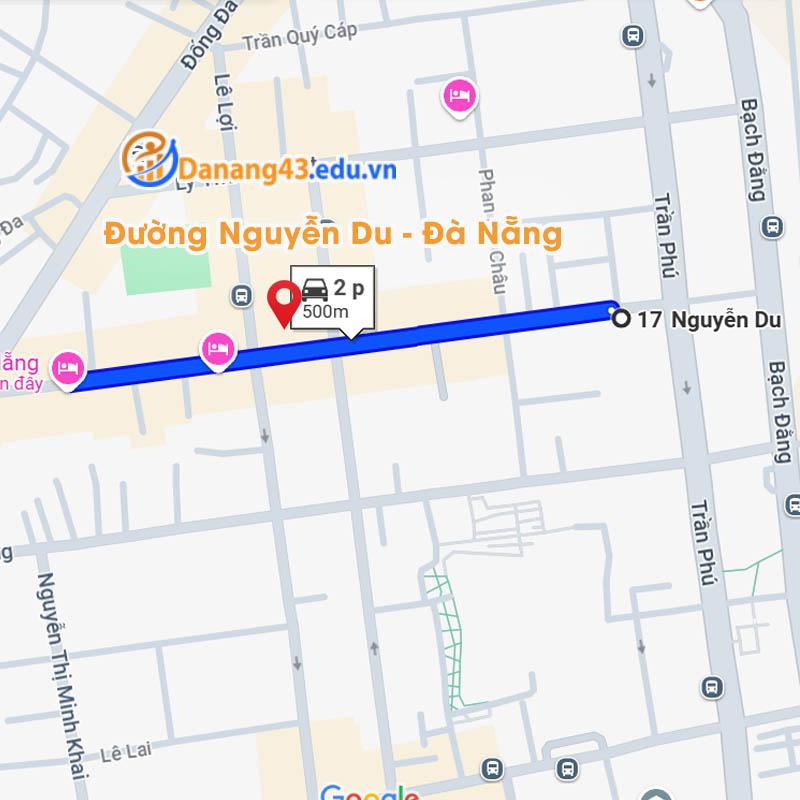 đường Nguyễn Du Đà Nẵng